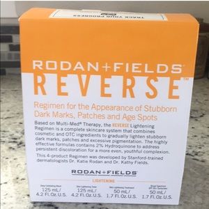 Rodan Fields reverse lightening regime